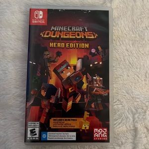 🩶MINECRAFT DUNGEON HEROS EDITION NINTENDO SWITCH GAME🩶